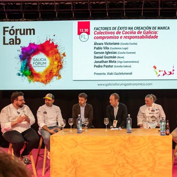 Espacios y escenarios en Galicia Fórum Gastronómico