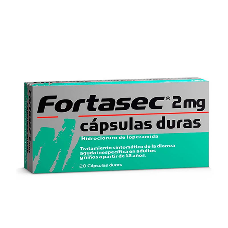 FORTASEC 2 MG 20 CAPSULAS